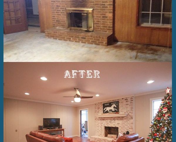 German Smear Fireplace Lovely Brick Mortar Wash before &amp; after &amp; Maybe A Tutorial