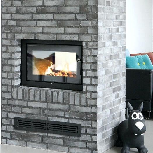 Glass Fireplace Inserts New Two Sided Wood Burning Fireplace