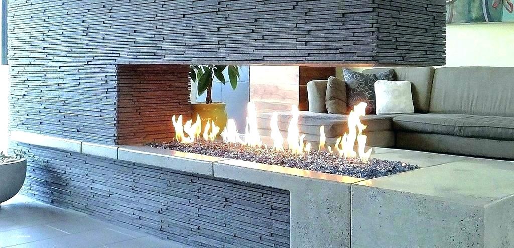 river rock fire pit outdoor gas glass rocks filler