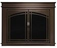 Glass Fireplace Screen New Amazon Pleasant Hearth at 1000 ascot Fireplace Glass