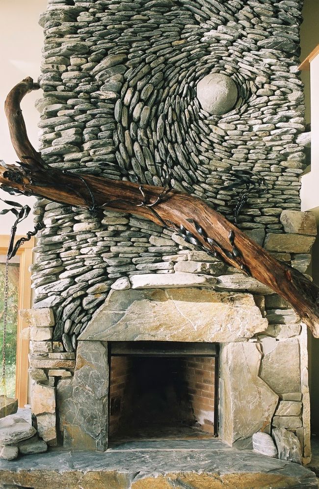 Green Mountain Fireplace Lovely Steinwand Als Kunstwerk Was Können Künstler Aus Steinen