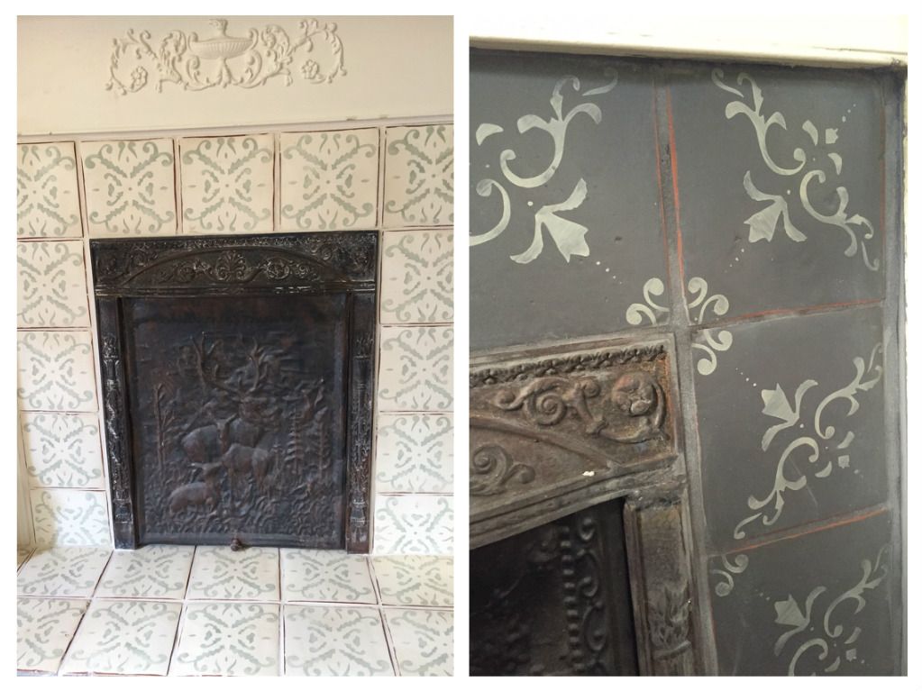 Grey Tile Fireplace Beautiful A Tabarka Studio Tile Re Vamp On Lovely Historic Fireplace