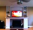 Hanging Tv Above Fireplace Best Of Tv Hidden In Wall – Slloydsfo