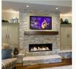 Hanging Tv Above Fireplace Inspirational Beachwalk Slate Ledger Ledger Stone Fireplace