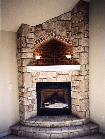 Hearth Of Fireplace Lovely Corner Fireplace with Hearth Cove Lighting Corner Wood