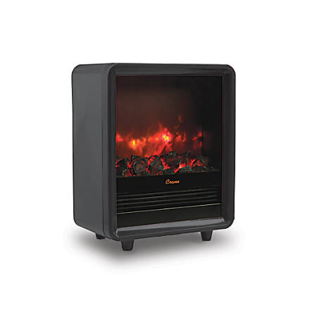Crane Fireplace 1 500 Watt Heater 12 1 2"H x 15"W x 7 1 2"D Black Item p main