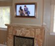 Hidden Tv Above Fireplace Fresh Art Of Tv Artoftv On Pinterest