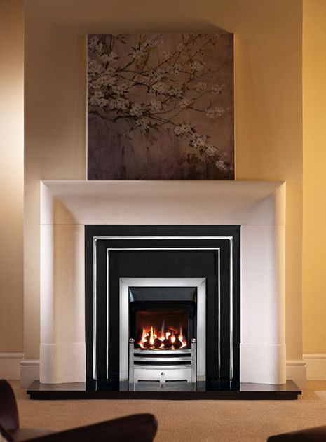 High Efficiency Fireplace Unique Hamilton Package Mantle Delection 56” Agean Limestone Fire