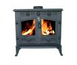 High Efficiency Wood Burning Fireplace Fresh Cast Iron Log Wood Burner Stove Ja006 12kw Multifuel Fire Place