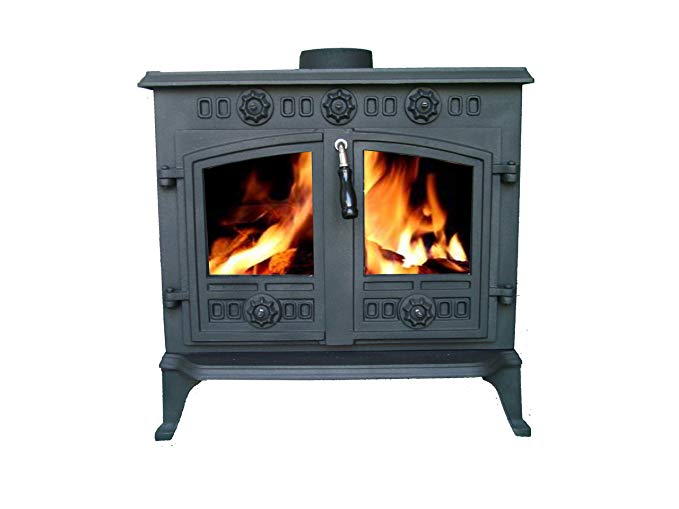 High Efficiency Wood Burning Fireplace Fresh Cast Iron Log Wood Burner Stove Ja006 12kw Multifuel Fire Place