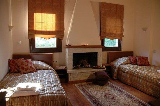 Hotel Room with Fireplace Luxury Hotel Room with Fireplace Picture Of Agnanti Zitsas Zitsa