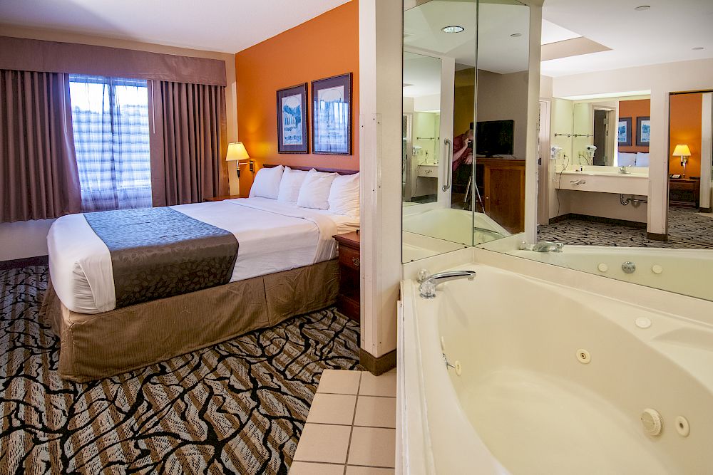 Hotel with Fireplace and Jacuzzi In Room New Baymont Inn & Suitesâ¢ Jackson Ridgeland Hotel Ms