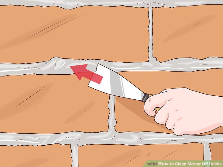 How Do You Clean A Brick Fireplace Inspirational 3 Ways to Clean Mortar F Bricks Wikihow