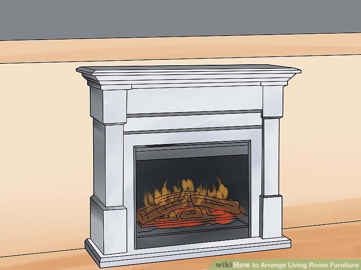 How to Arrange Living Room Furniture with Fireplace and Tv Awesome 4 Ways to Arrange Living Room Furniture Wikihow