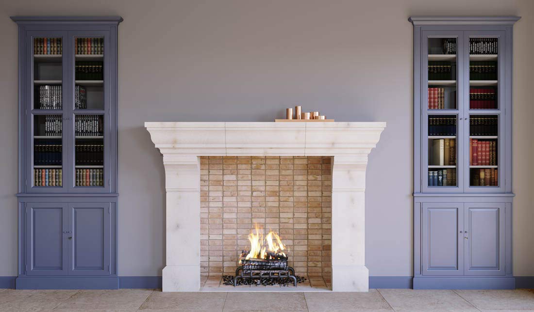 How to Build A Fireplace Mantel and Surround Unique Amazon Chester Transitional Real Stone Fireplace Mantel