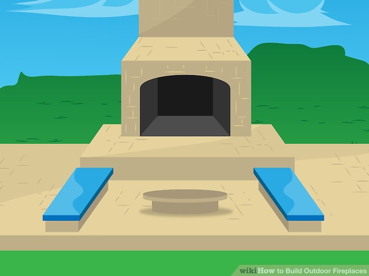 How to Build An Outdoor Fireplace with Cinder Blocks Fresh How to Build Outdoor Fireplaces with Wikihow
