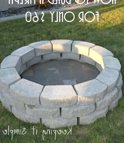 How to Build An Outdoor Fireplace with Cinder Blocks Inspirational 8 Concrete Block Outdoor Fireplace Ideas