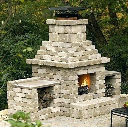 How to Build An Outdoor Fireplace with Cinder Blocks New Cinder Block Fire Pit Plans – Aerialscenes