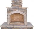 How to Build An Outdoor Stone Fireplace Luxury 78 In Brown Cultured Stone Propane Gas Outdoor Fireplace