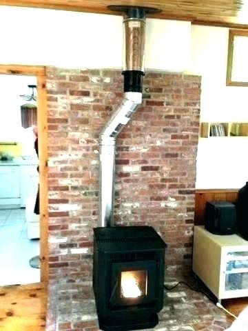 wood burning stove flue burner pipe installation fans inline chimney fan od kits through the wall kit mounted i