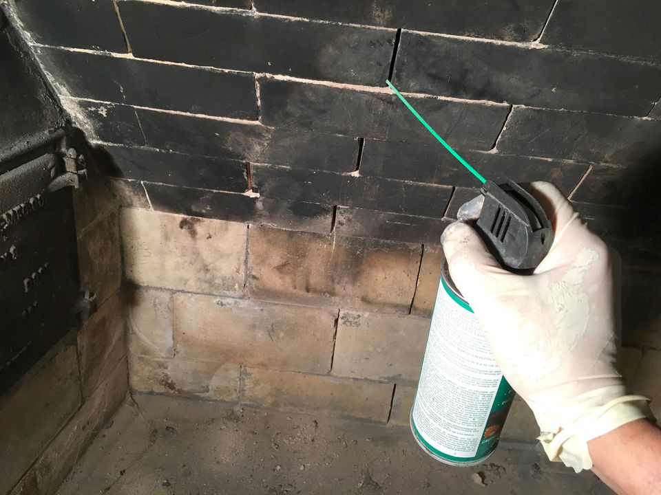 How to Clean Fireplace Brick Unique How to Fix Mortar Gaps In A Fireplace Fire Box