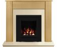 How to Clean Stone Fireplace Luxury the Capri In Beech & Marfil Stone with Crystal Montana He Gas Fire In Black 48 Inch