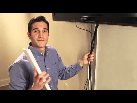 Wiremold How to hide flat screen TV cables on the wall hqdefault