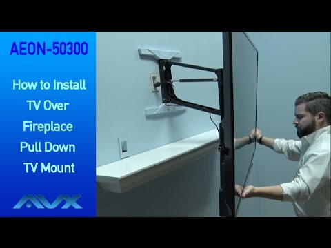 How to Install Tv Over Fireplace Lovely Videos Matching How to Install Full Motion Tv Wall Mount