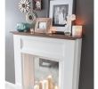 How to Make A Fake Fireplace Mantel Unique 20 Ways to Dress Up Your Fireplace No Fire Necessary