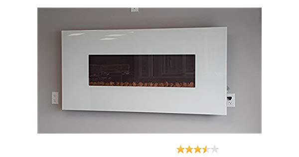 BLOWOUT SALE ORTECH Wall Mount Electric Fireplace OD 100G with remote control Illuminated with LED 31i0rFL1W2L SR600 315 PIWhiteStrip BottomLeft 0 35 PIStarRatingTHREEANDHALF BottomLeft 360 6 SR600 315 SCLZZZZZZZ