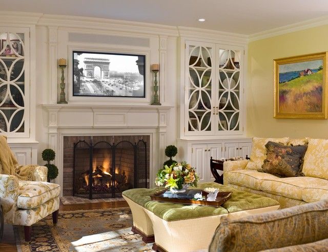 How to Mount A Tv On A Brick Fireplace Elegant Mounting A Tv Over A Fireplace Living Room Traditional with