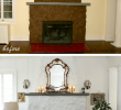 How to Paint A Stone Fireplace Awesome Paint Stone Fireplace Charming Fireplace