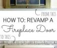 How to Paint Fireplace Doors Inspirational 11 Best Brass Fireplace Screen Makeovers Images