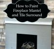 How to Paint Fireplace Tile Beautiful Gray Fireplace Mantel – Cocinasaludablefo