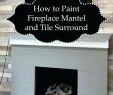 How to Paint Fireplace Tile Beautiful Gray Fireplace Mantel – Cocinasaludablefo