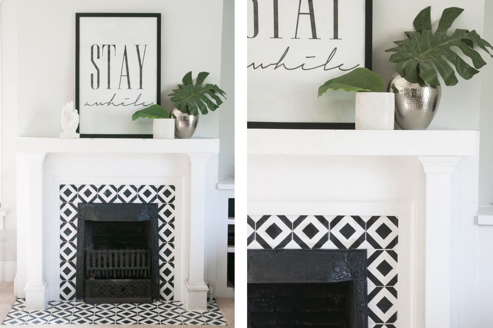 How to Paint Fireplace Tile Unique 25 Beautifully Tiled Fireplaces