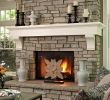 How to Paint Stone Fireplace Lovely Stone Fireplace White Wood Mantel