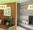 How to Tile Over Brick Fireplace Fresh Stucco Over Brick Fireplace Reclaimed Wood Fireplace Cover