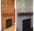 How to Whitewash A Fireplace Best Of How to Whitewash Brick & Build A Rustic Mantle