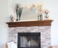 How to Whitewash A Fireplace Lovely Brick Fireplace Blueprints Woodworking Projects & Plans