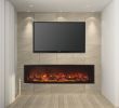In Wall Fireplace Luxury Modern Flames 60" Landscape 2 Series Built In Electric