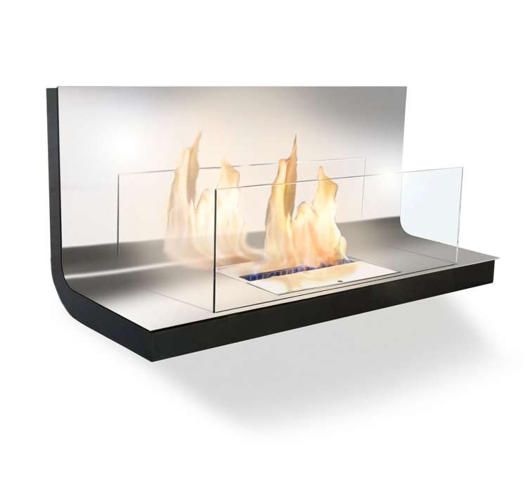 Indoor Ethanol Fireplace Fresh Radius Design Wall Flame 1 Ethanol Fireplace