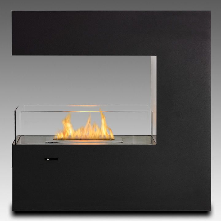 Indoor Ethanol Fireplace Lovely Eco Feu Paramount 3 Sided Free Standing Built In Ethanol