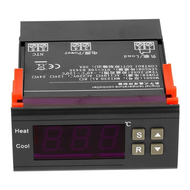 US $14 07 OFF MH1230A Digitaler Temperaturregler AC 220 V LED Thermostat Kühlung Heizung Regler Temperatursensor Heizung Kühler in MH1230A MH1230A Digitaler Temperaturregler AC 220 V LED Thermostat K hlung Heizung Regler Temperatursensor Heizung K hler 640x640