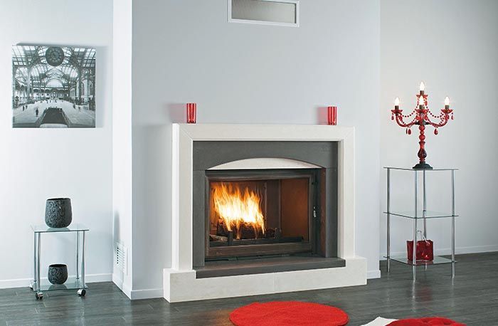 Indoor Freestanding Fireplace Beautiful Seguin Super 9 Cast Iron Cheminee Fireplace