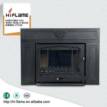 Indoor Wood Burning Fireplace New Cast Iron Wood Stove Insert – Constatic