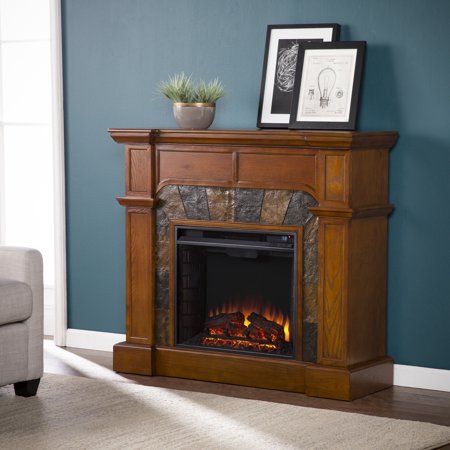 Blaise Convertible Simulated Stone Electric Fireplace Beige 0db23c615b22b af91cb7085b2