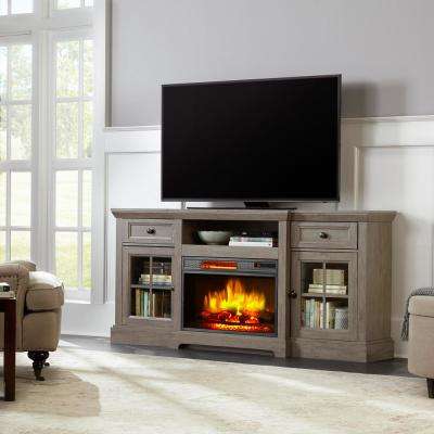 Infrared Fireplace Entertainment Center Awesome Glenville 70 In Freestanding Media Console Electric Fireplace Tv Stand In Antique Gray