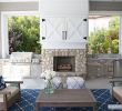 Inside Outside Fireplace Lovely Barn Door Tv Cover Outdoor Spaces
