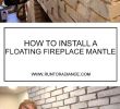 Install Fireplace Mantle Elegant How to Install A Floating Mantle the Easy Way In Just E